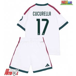 Real Madrid Marc Cucurella #17 Primera Equipación Niños 2026-27 Manga Corta (+ Pantalones cortos)